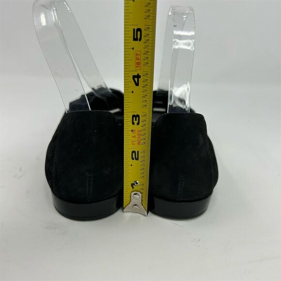 Stuart Weitzman Women's Black Woven Slip-On Loafers Size 9.5 SS (Super Slim) - Picture 7 of 12